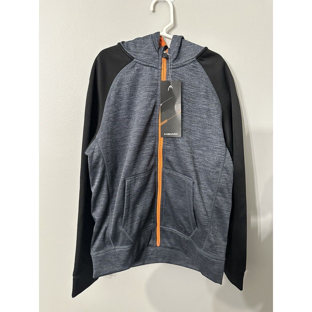 Head Boys Size Medium 10/12 Zip Up Sweater